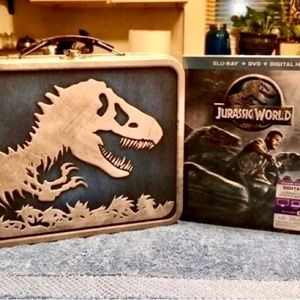 Jurassic Park Lunch with Blue Ray DVD Collectors Edition